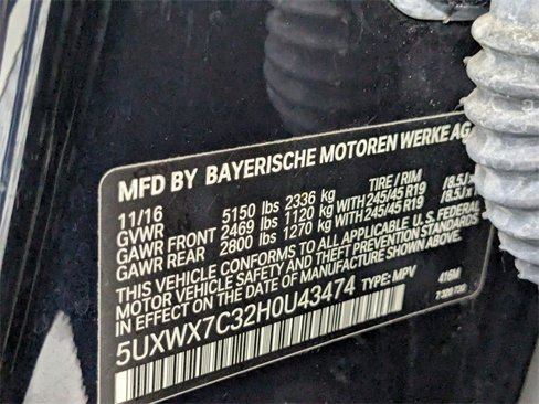Used 2017 BMW X3 xDrive35i image 36
