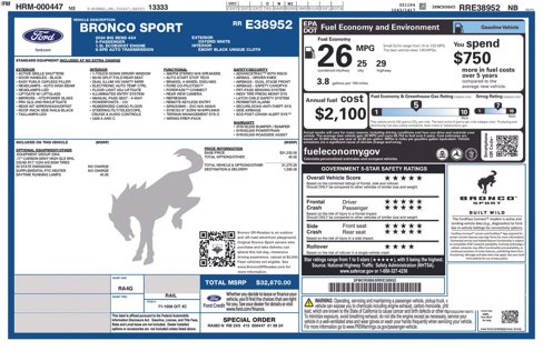 Used 2024 Ford Bronco Sport Big Bend image 4