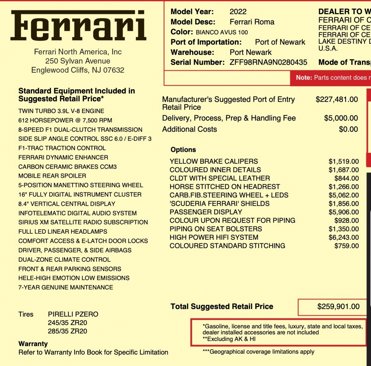 Used 2022 Ferrari Roma image 63