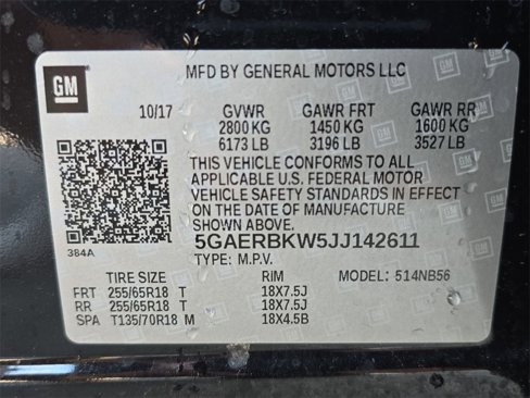 Certified 2018 Buick Enclave Essence image 35
