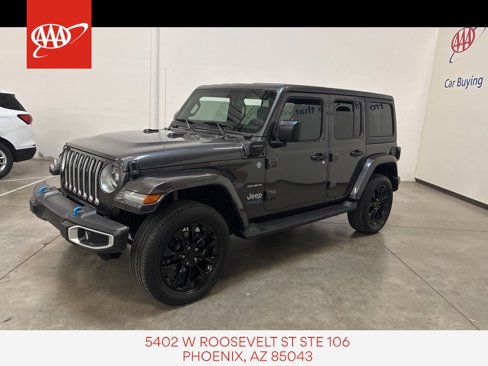Used 2022 Jeep Wrangler Unlimited Sahara image 1