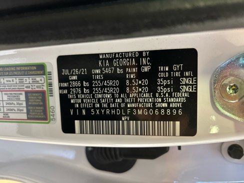Used 2021 Kia Sorento EX w/ EX AWD X-Line Package image 23