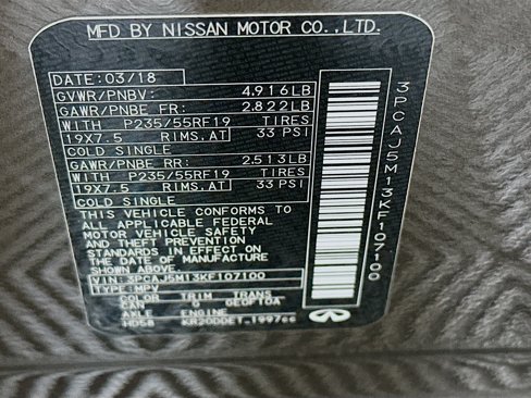 Used 2019 INFINITI QX50 Essential w/ Premium Heat Package image 12