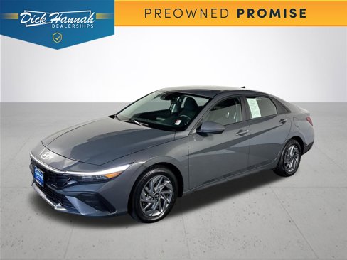 Used 2024 Hyundai Elantra Blue image 1