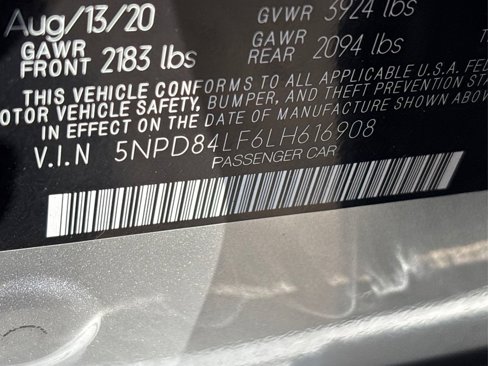 Certified 2020 Hyundai Elantra Value Edition w/ Cargo Package (C1) image 16