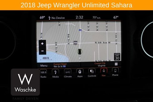 Used 2018 Jeep Wrangler Unlimited Sahara image 54