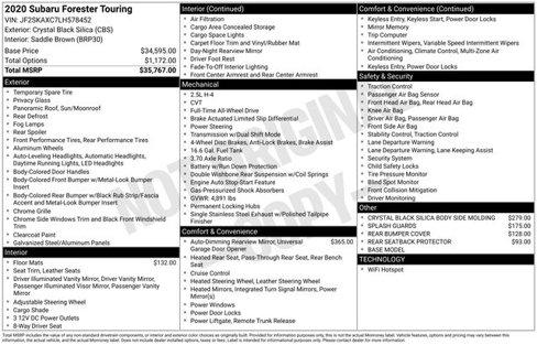Used 2020 Subaru Forester Touring image 29