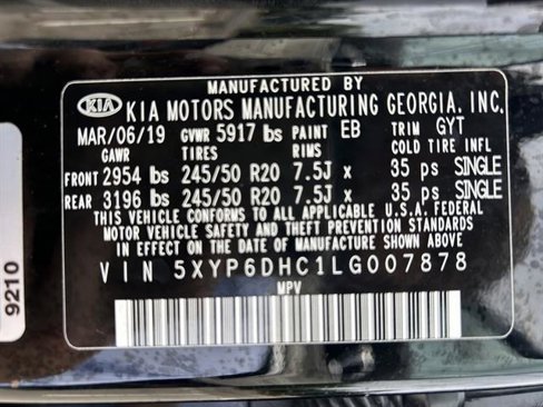Used 2020 Kia Telluride S w/ S 8 Passenger Seating Package image 45