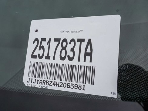 Used 2017 Lexus NX 200t FWD w/ Premium Package image 26