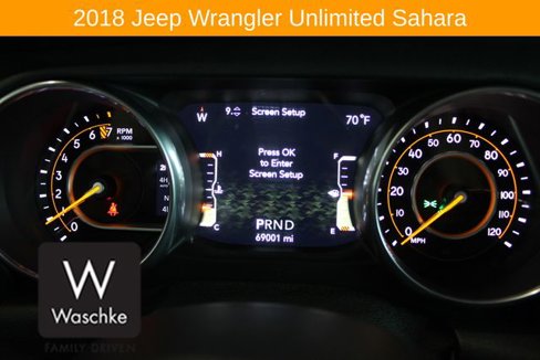 Used 2018 Jeep Wrangler Unlimited Sahara image 45