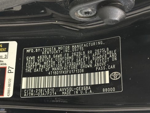 Used 2015 Toyota Camry XLE image 36