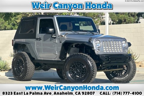 Used 2017 Jeep Wrangler Sport w/ Quick Order Package 24S image 1
