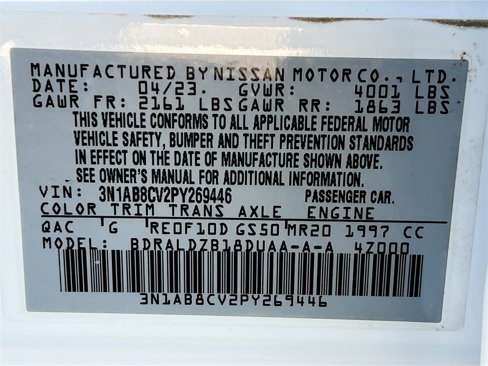 Used 2023 Nissan Sentra SV w/ All-Weather Package image 29