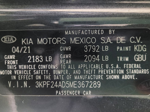 Used 2021 Kia Forte LXS image 33