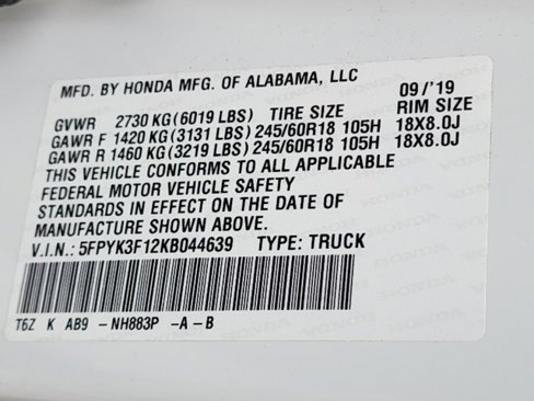 Used 2019 Honda Ridgeline Sport image 31
