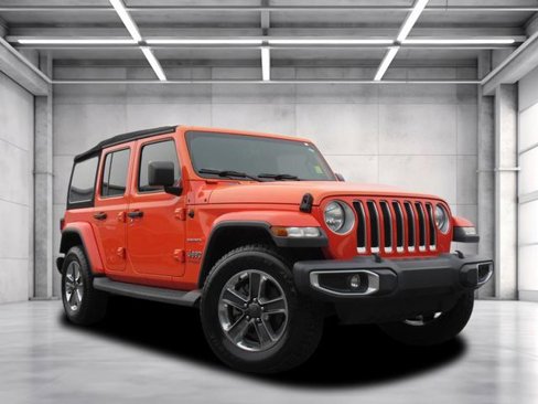 Used 2019 Jeep Wrangler Unlimited Sahara image 1