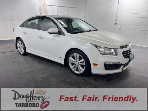 Used 2015 Chevrolet Cruze LTZ w/ Sun, Sound and Sport Package image 3