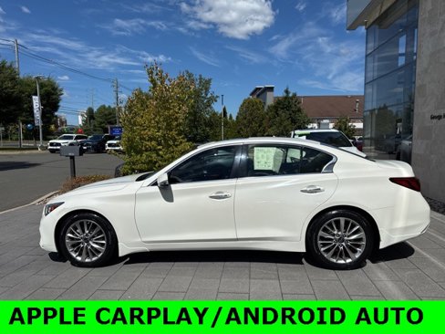 Used 2021 INFINITI Q50 Luxe w/ All Weather Package image 4