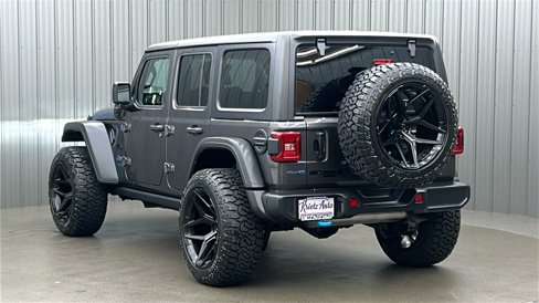 Used 2022 Jeep Wrangler Unlimited Rubicon 4xe w/ Cold Weather Group image 3