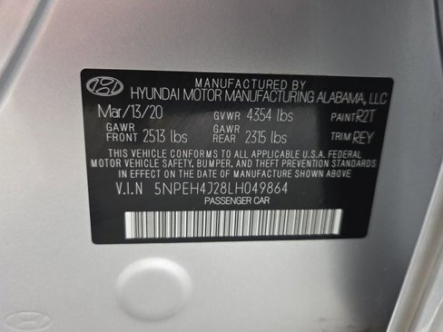 Used 2020 Hyundai Sonata Limited w/ Preferred Accessory Package image 40