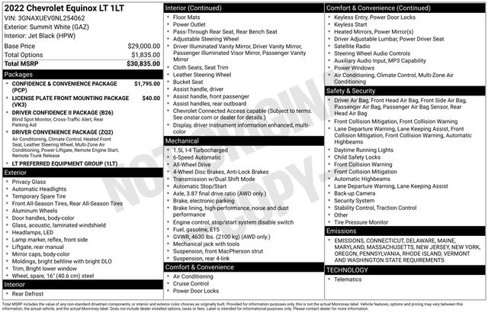 Used 2022 Chevrolet Equinox LT image 28