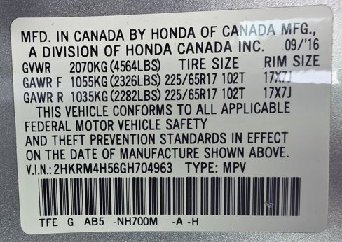 Used 2016 Honda CR-V EX image 40