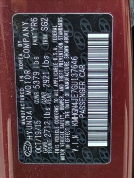 Used 2016 Hyundai Genesis 3.8 w/ Option Group 02 image 15