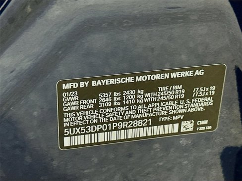 Certified 2023 BMW X3 xDrive30i w/ Convenience Package image 33