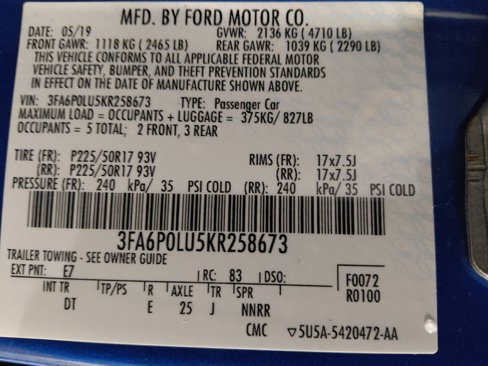 Used 2019 Ford Fusion SE image 33