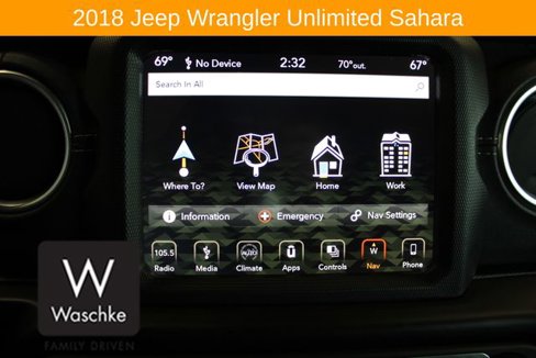 Used 2018 Jeep Wrangler Unlimited Sahara image 53