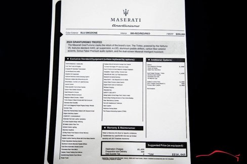 Used 2024 Maserati GranTurismo Trofeo image 95