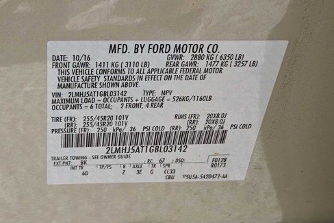 Used 2016 Lincoln MKT AWD w/ Equipment Group 201A image 35