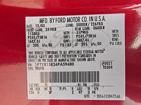 Used 2004 Ford Ranger XLT image 20