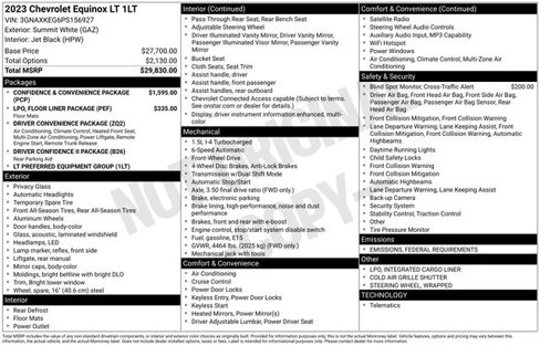 Certified 2023 Chevrolet Equinox LT image 39