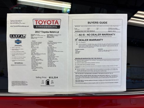 Used 2017 Toyota RAV4 LE image 28