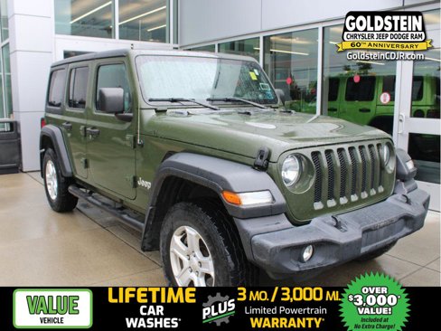 Used 2021 Jeep Wrangler Unlimited Sport image 1