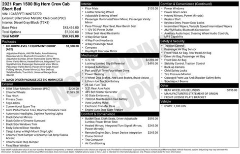 Certified 2021 RAM 1500 Big Horn image 40
