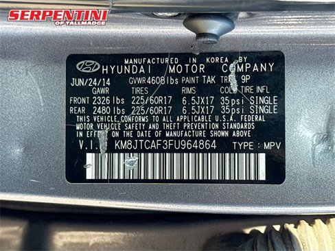Used 2015 Hyundai Tucson GLS w/ Option Group 02 image 30