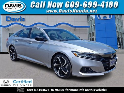Certified 2022 Honda Accord Sport image 1