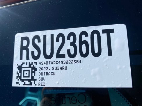 Used 2022 Subaru Outback Premium image 51