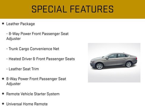 Used 2017 Chevrolet Impala LT w/ Leather Package image 13
