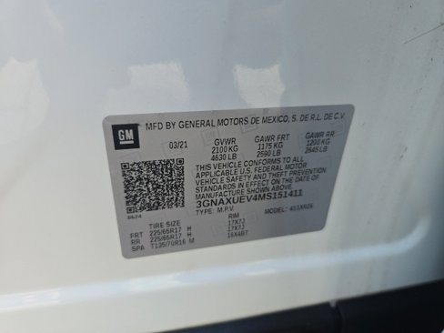 Used 2021 Chevrolet Equinox LT image 30