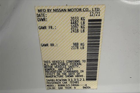 Used 2022 Nissan Altima 2.5 SR image 32