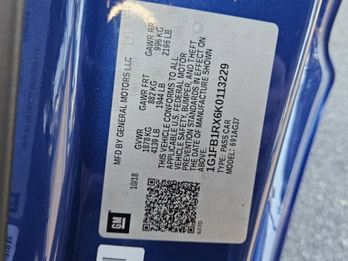 Used 2019 Chevrolet Camaro LT w/ RS Package image 21