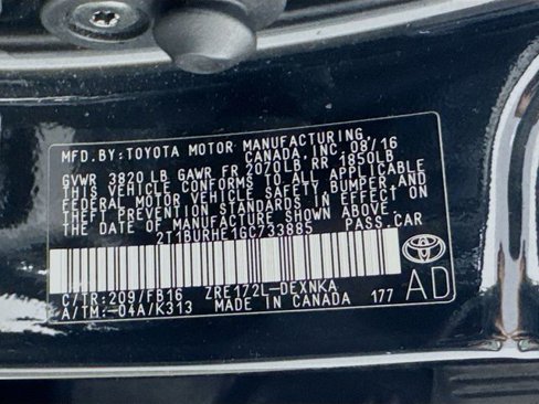 Used 2016 Toyota Corolla LE image 14