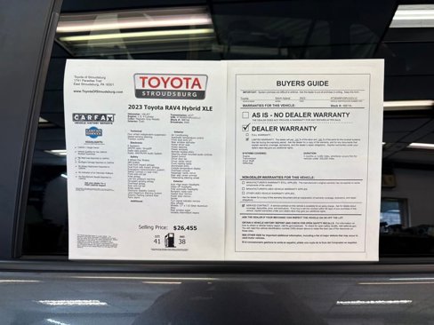 Used 2023 Toyota RAV4 XLE image 30