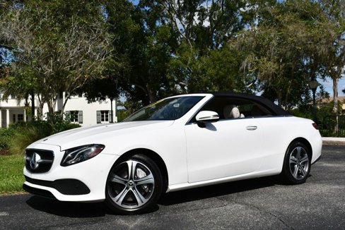 Used 2018 Mercedes-Benz E 400 4MATIC Cabriolet image 2