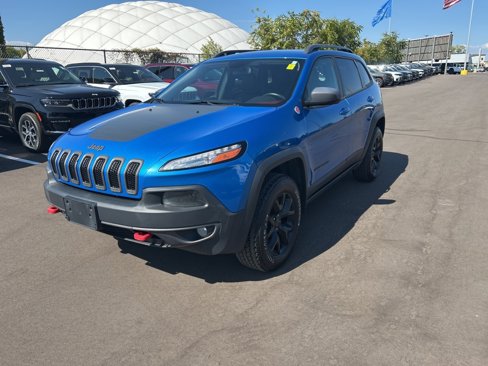 Used 2017 Jeep Cherokee Trailhawk w/ Cold Weather Group image 1