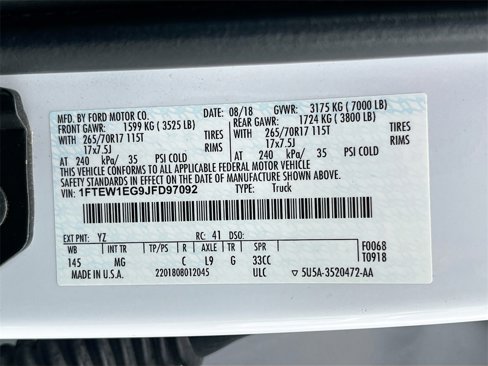 Used 2018 Ford F150 XLT w/ Equipment Group 301A Mid image 29