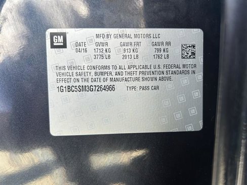 Certified 2016 Chevrolet Cruze LS image 33